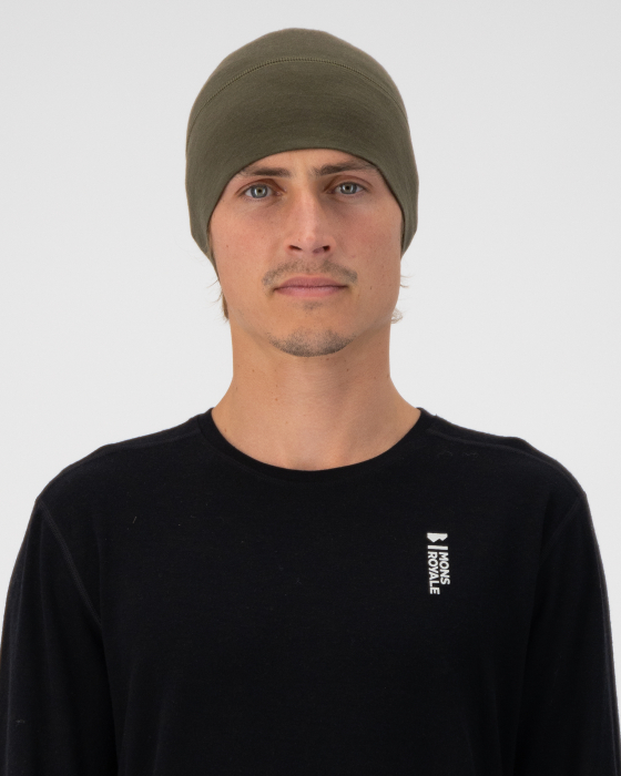 Caciula merino Mons Royale Tech Dark Olive [2]