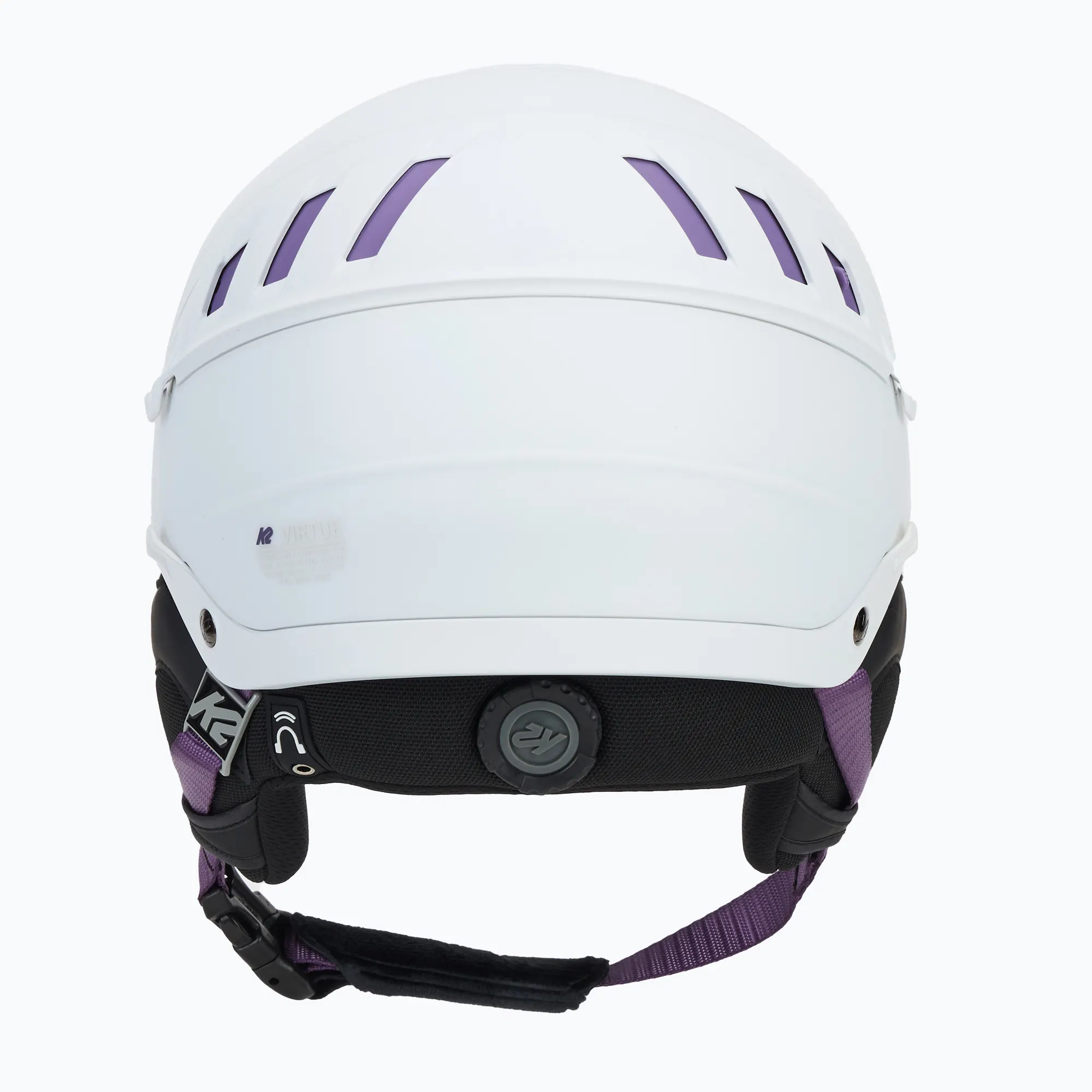 K2 Virtue Women's Ski Helmet Pearl White [4]