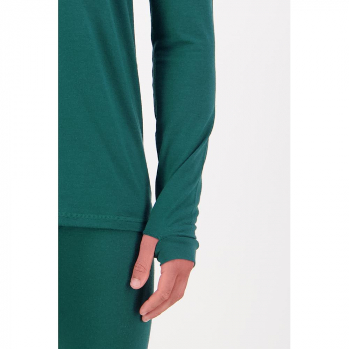 First Layer Merino 200 Cascade 1/4 Zip Green [3]