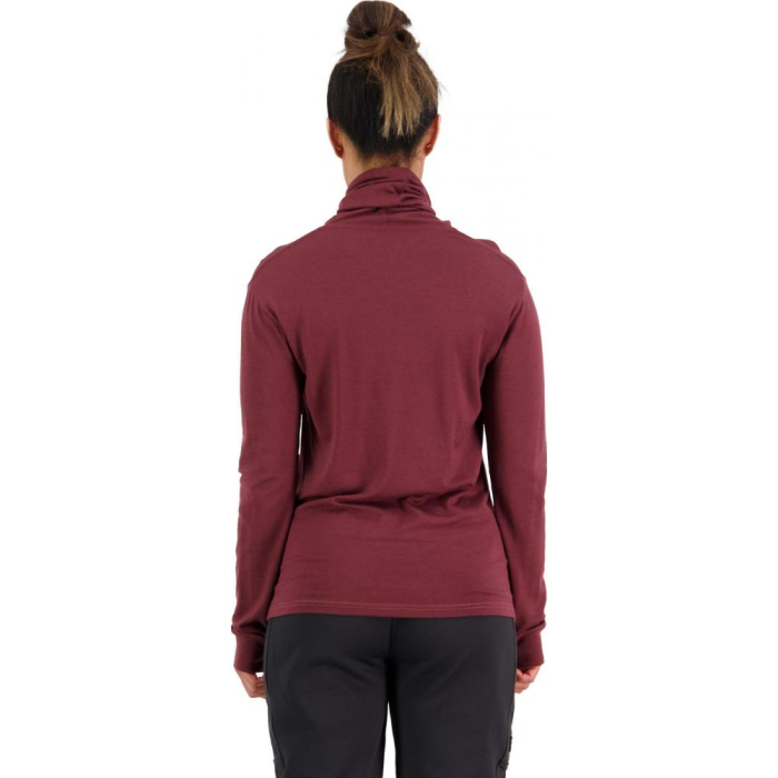 First layer merino Mons Royale BF High Dark Chocolate / Terracotta [3]