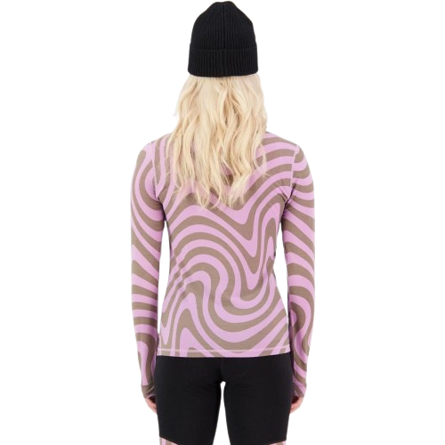 First Layer Merino Mons Royale Cascade Flex Blazing Trails [3]