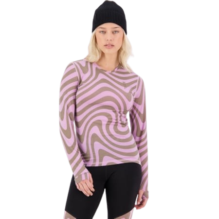 First Layer Merino Mons Royale Cascade Flex Blazing Trails [2]