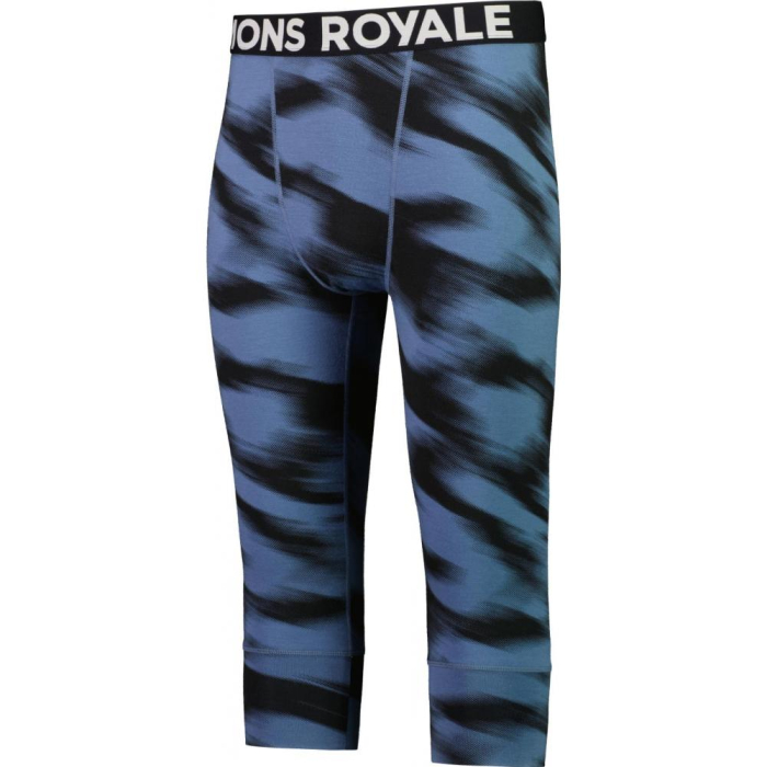 First layer merino Mons Royale Cascade Merino Flex 200 3/4 Blue Motion [3]