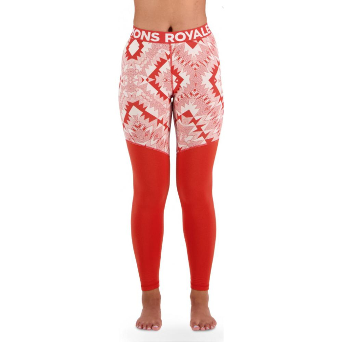 First layer merino Mons Royale Cascade Merino Flex 200 Legging Retro Red Nordtek [2]