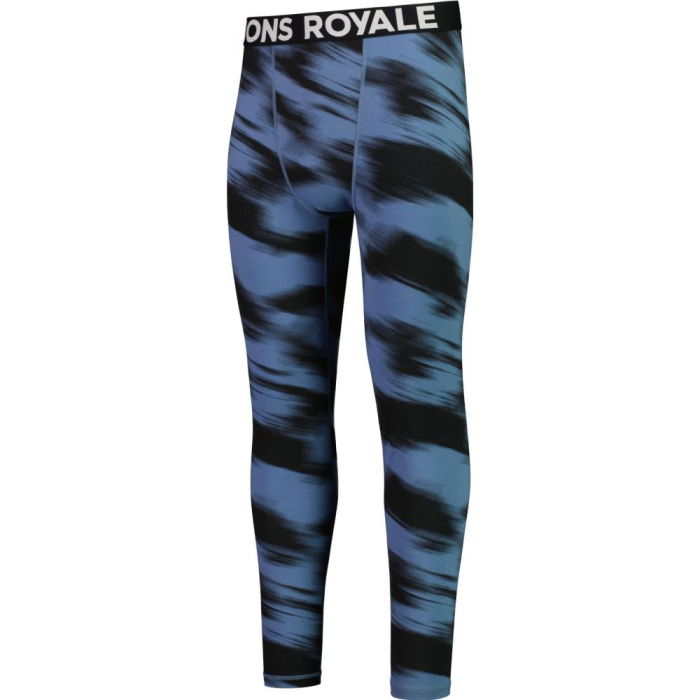 First layer merino Mons Royale Cascade Merino Flex legging Blue Motion [2]