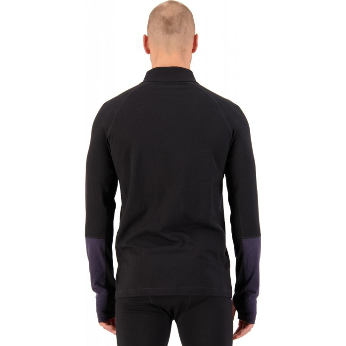 First Layer merino Mons Royale Olympus Half Zip Black [2]