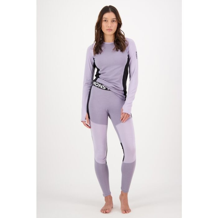 First Layer Merino Mons Royale Olympus LS Thistle Cloud [1]