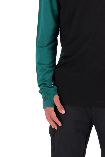 First Layer Merino Mons Royale Yotei LS Evergreen [4]