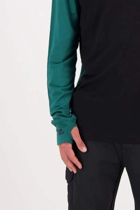 First Layer Merino Mons Royale Yotei LS Evergreen [4]