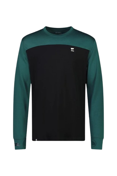 First Layer Merino Mons Royale Yotei LS Evergreen [1]