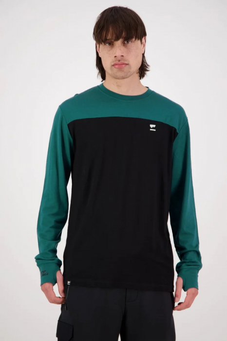 First Layer Merino Mons Royale Yotei LS Evergreen [2]