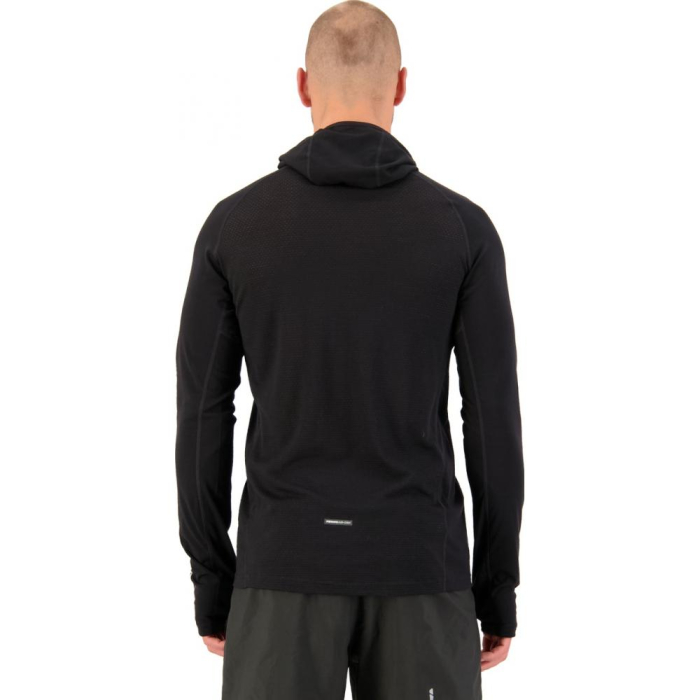 First layer Mons Royale TEMPLE TECH HOOD BLACK [2]