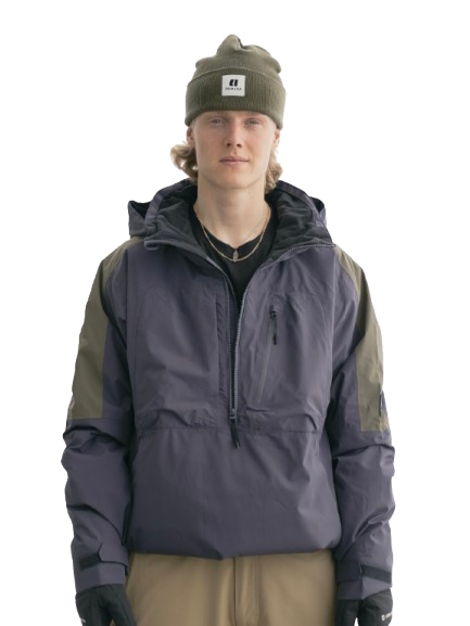 Geaca Armada Barbati Anorak Wetherill 2L Ins Indigo Olive [7]