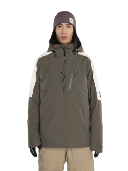 Geaca Armada Barbati Anorak Wetherill 2L Ins Olive Natural [4]