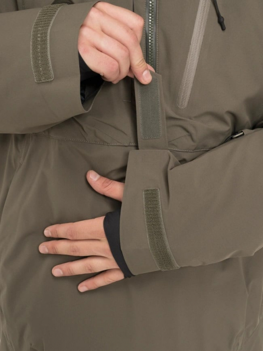 Geaca Armada Barbati Anorak Wetherill 2L Ins Olive Natural [12]