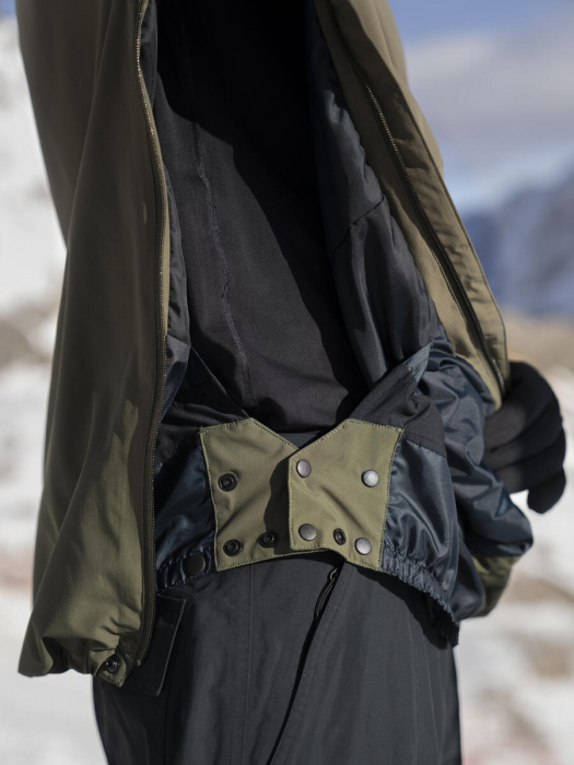 Geaca Armada Barbati Anorak Wetherill 2L Ins Olive Natural [20]