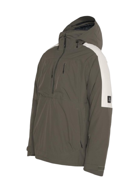 Geaca Armada Barbati Anorak Wetherill 2L Ins Olive Natural [3]