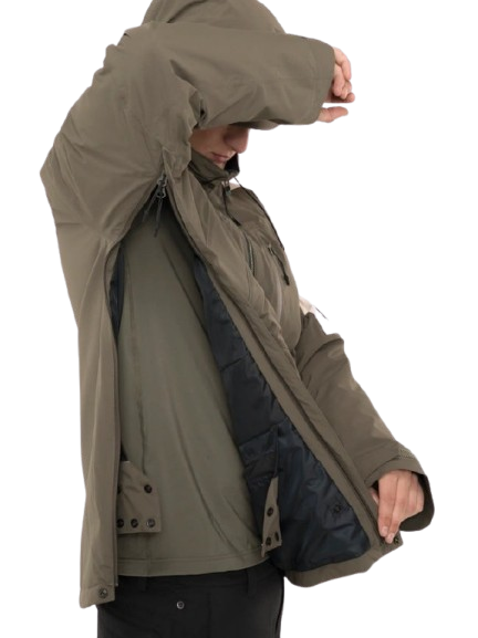 Geaca Armada Barbati Anorak Wetherill 2L Ins Olive Natural [7]