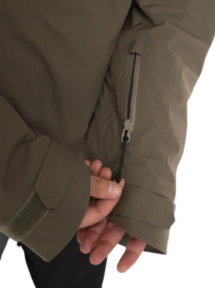 Geaca Armada Barbati Anorak Wetherill 2L Ins Olive Natural [9]