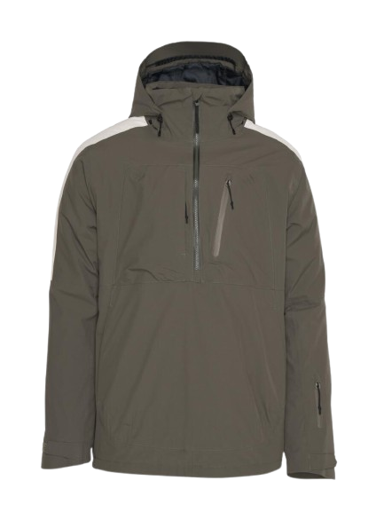 Geaca Armada Barbati Anorak Wetherill 2L Ins Olive Natural [1]