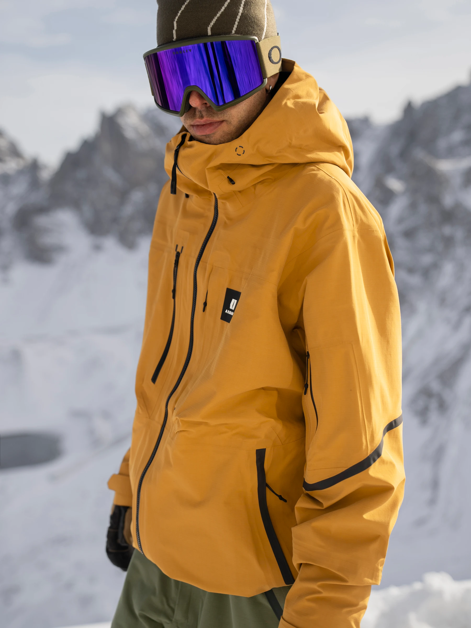 Geaca Armada Barbati Grands 3L Golden Brown 20K [7]