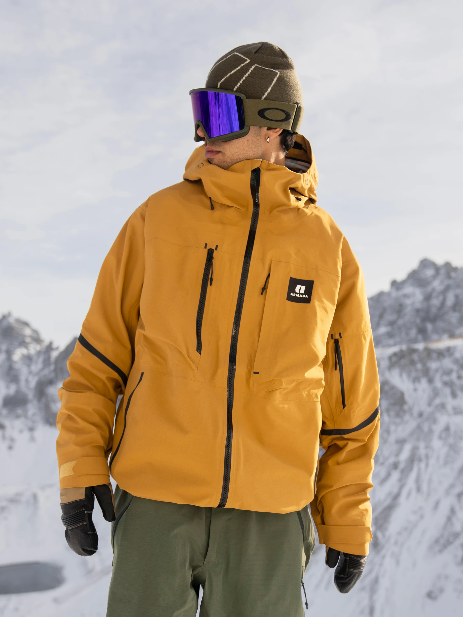 Geaca Armada Barbati Grands 3L Golden Brown 20K [9]