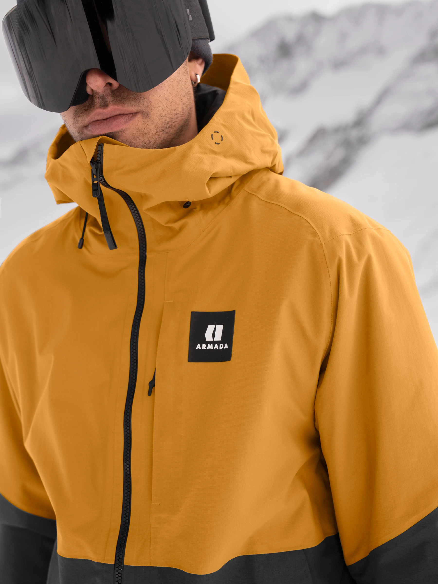 Geaca Armada Barbati Romer 2L Gore-Tex Insulat Golden Brown Gore-Tex [12]