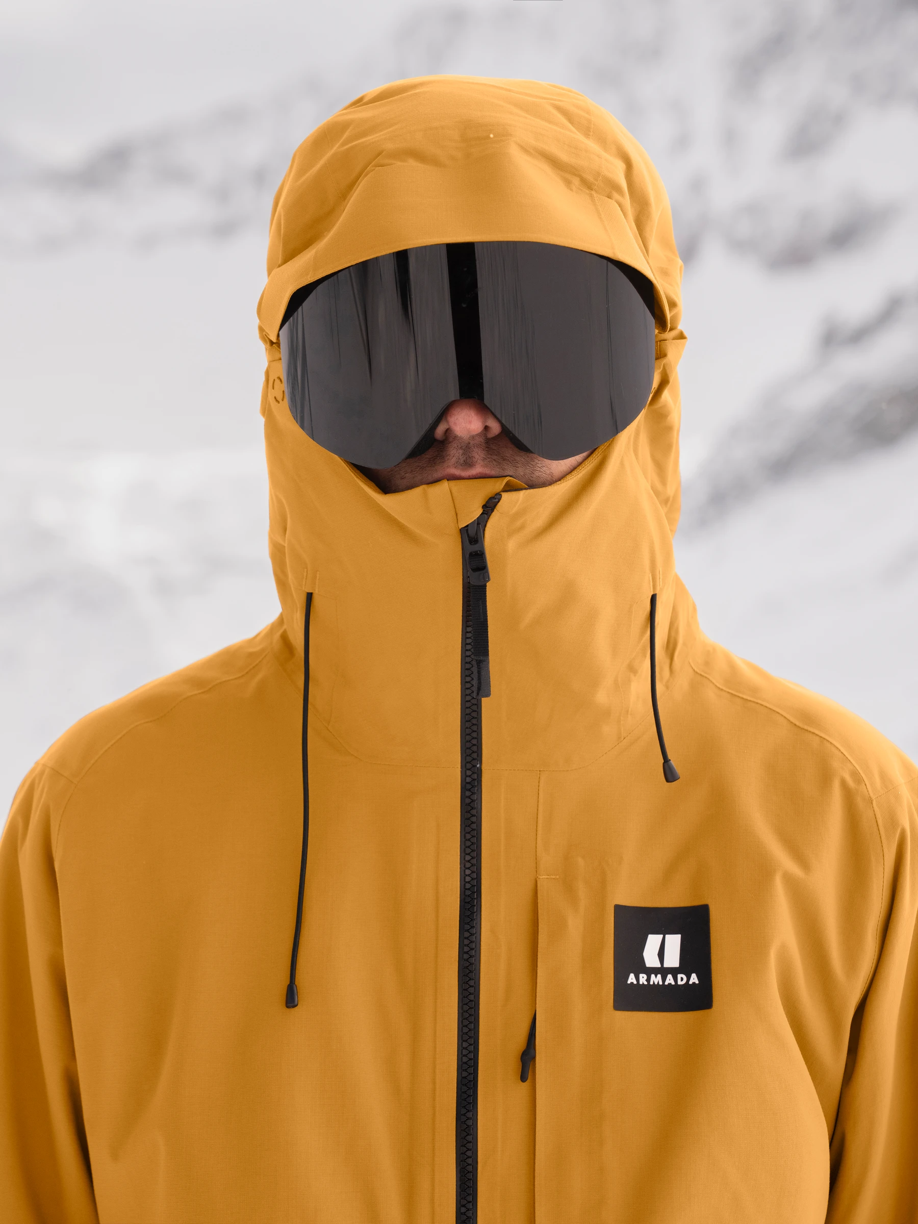 Geaca Armada Barbati Romer 2L Gore-Tex Insulat Golden Brown Gore-Tex [11]