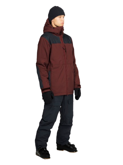 Geaca Armada Barbati Bergs Insulated Burgundy [6]