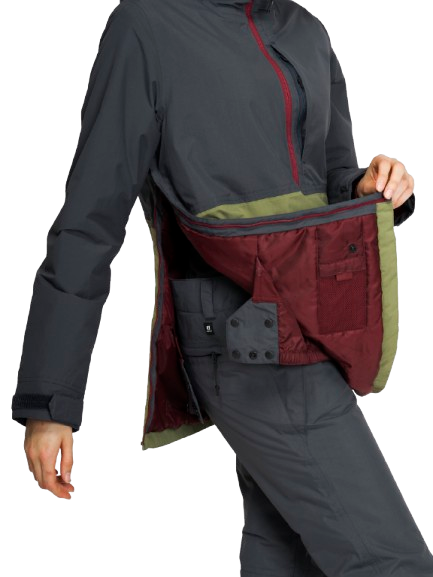 Geaca Armada Dama Castine Anorak Indigo Fatigue [11]