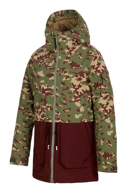 Geaca Armada Dama Lisbon Insulated Burgundy Fleck 10K [3]