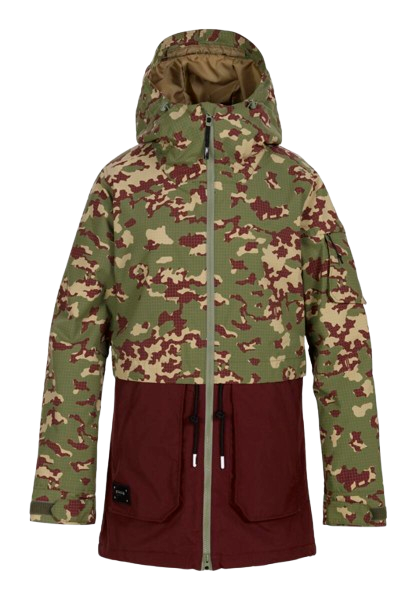 Geaca Armada Dama Lisbon Insulated Burgundy Fleck 10K [1]