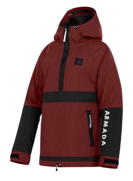 Geaca Armada Dama Rosalie 2L Insulated Anorak Burgundy/Black 10K [3]