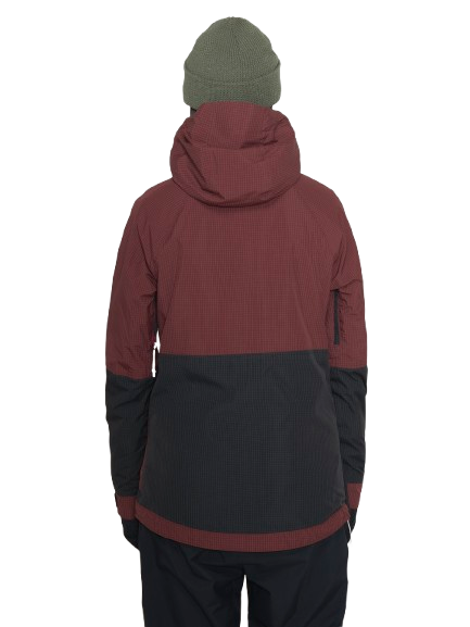 Geaca Armada Dama Rosalie 2L Insulated Anorak Burgundy/Black 10K [5]