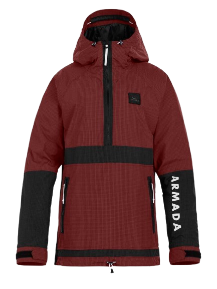 Geaca Armada Dama Rosalie 2L Insulated Anorak Burgundy/Black 10K [1]