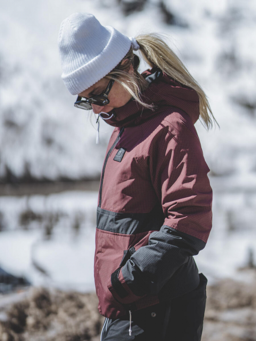 Geaca Armada Dama Rosalie 2L Insulated Anorak Burgundy/Black 10K [12]