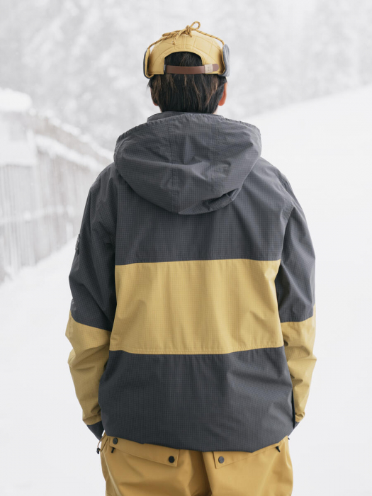 Geaca Armada Barbati Salisbury 2L Anorak Indigo-Honey 10K [13]