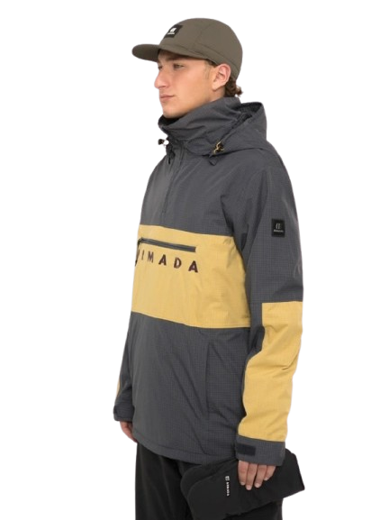 Geaca Armada Barbati Salisbury 2L Anorak Indigo-Honey 10K [6]