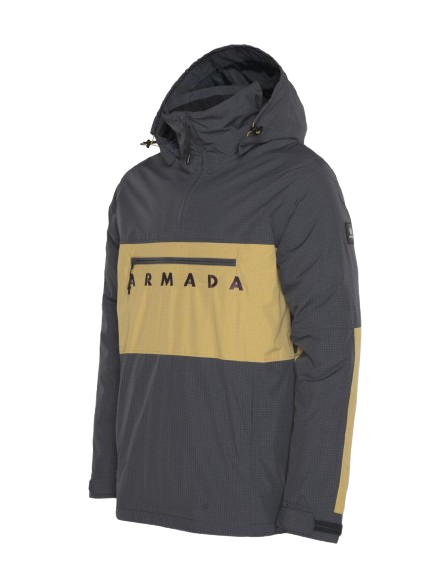 Geaca Armada Barbati Salisbury 2L Anorak Indigo-Honey 10K [3]