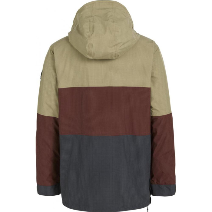 Geaca Armada Barbati Salisbury 2L Anorak Khaki/Burgundy [3]