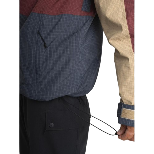 Geaca Armada Barbati Salisbury 2L Anorak Khaki/Burgundy [6]