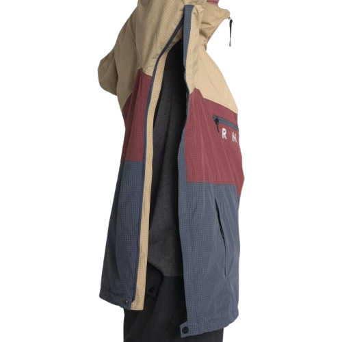 Geaca Armada Barbati Salisbury 2L Anorak Khaki/Burgundy [7]