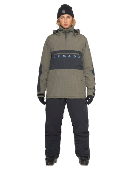 Geaca Armada Barbati Salisbury 2L Anorak Olive/Black 10K [4]