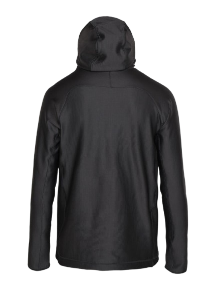 Midlayer Armada Tuckernot Grid Fleece Black [2]