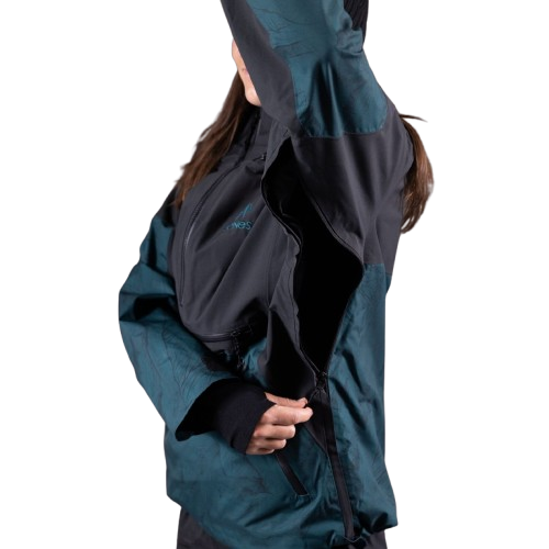 Geaca Hanorac Jones Femei MTN Surf Rec Pacific Teal [7]