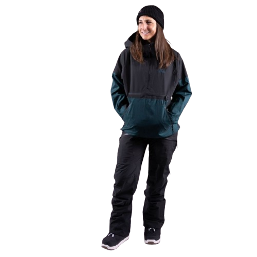 Geaca Hanorac Jones Femei MTN Surf Rec Pacific Teal [2]