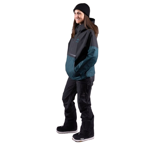 Geaca Hanorac Jones Femei MTN Surf Rec Pacific Teal [3]