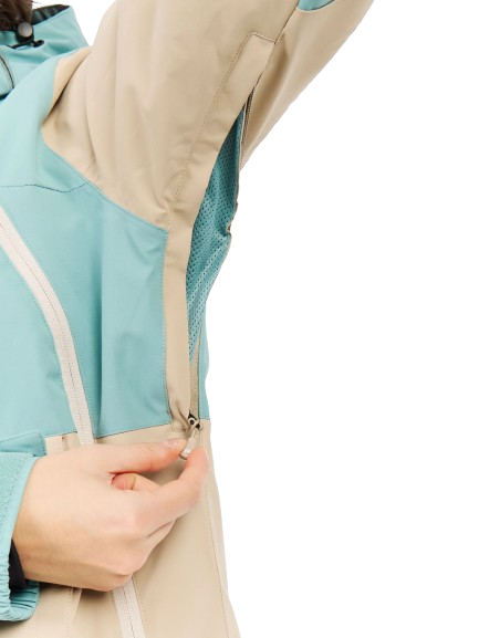 Geaca Hanorac Protest Femei PRTFall Glacial Blue 10K [5]
