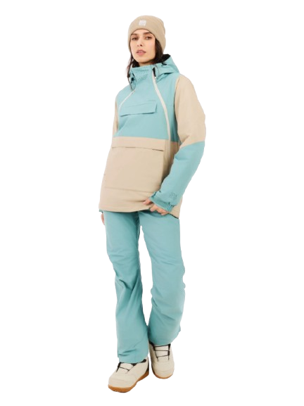 Geaca Hanorac Protest Femei PRTFall Glacial Blue 10K [9]