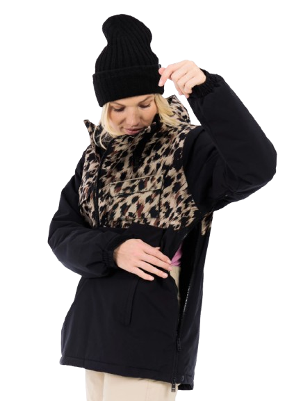 Geaca Hanorac Protest Femei PRTViper True Black 10K [4]